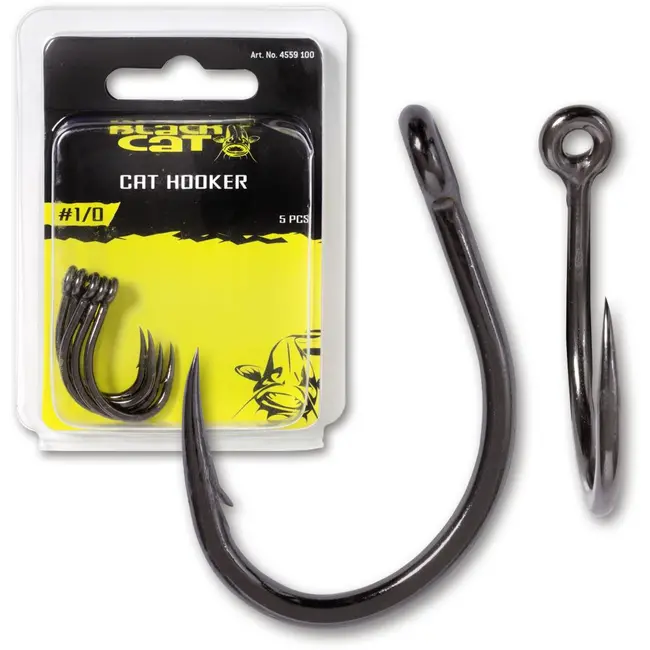 Carlige Somn Black Cat Hooker DG Coating, 5buc/plic