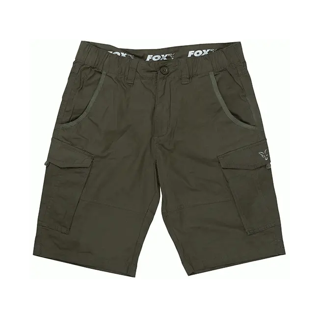Pantaloni Scurti Fox Collection Green/Silver Combats Shorts