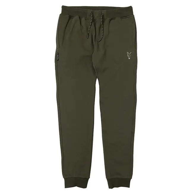 Pantaloni Lungi FOX Collection Green & Silver Joggers