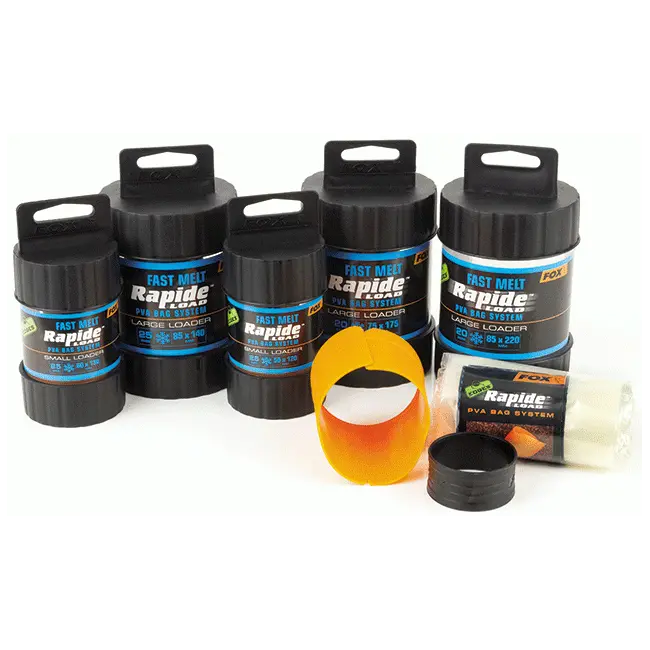 Kit Pungi PVA Fast Melt + Incarcator Fox Edges Rapide System