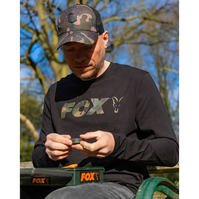 Bluza Fox Long Sleeve Black-Camo