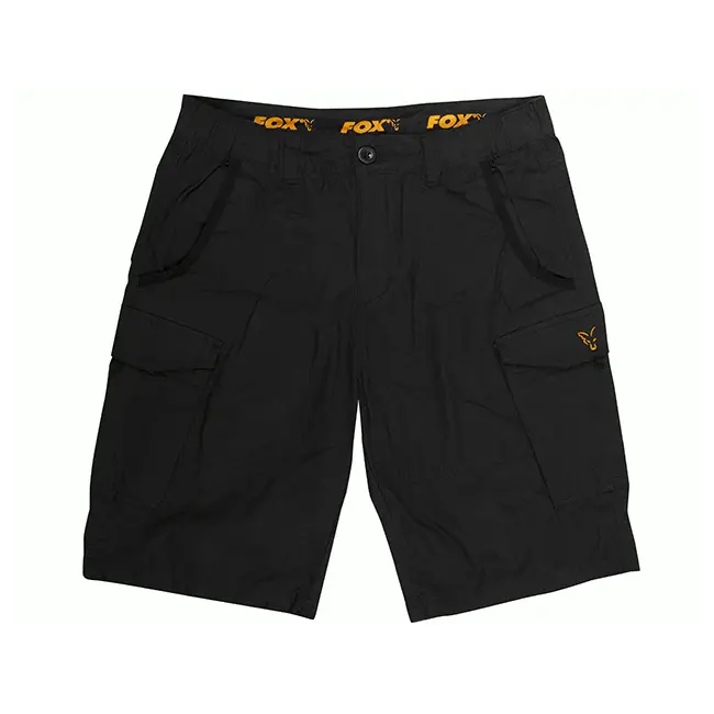 Pantaloni Scurti Fox Collection Black/Orange Combats Shorts