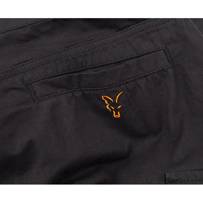 Pantaloni Scurti Fox Collection Black/Orange Combats Shorts