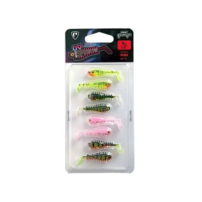 Shad Fox Rage UV Micro Spikey, 4cm, 8buc/plic