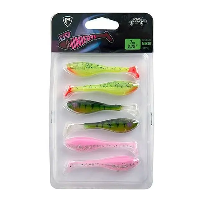 Shad Fox Rage UV Mini Fry, 7cm, 6buc/plic