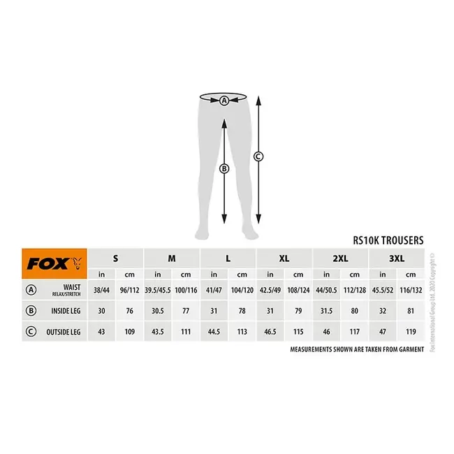 Pantaloni Fox Lightweight Camo RS 10K