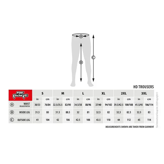Pantaloni Lungi FOX Rage HD Trouser