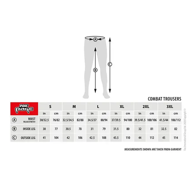 Pantaloni Lungi FOX Rage Lightweight Combats