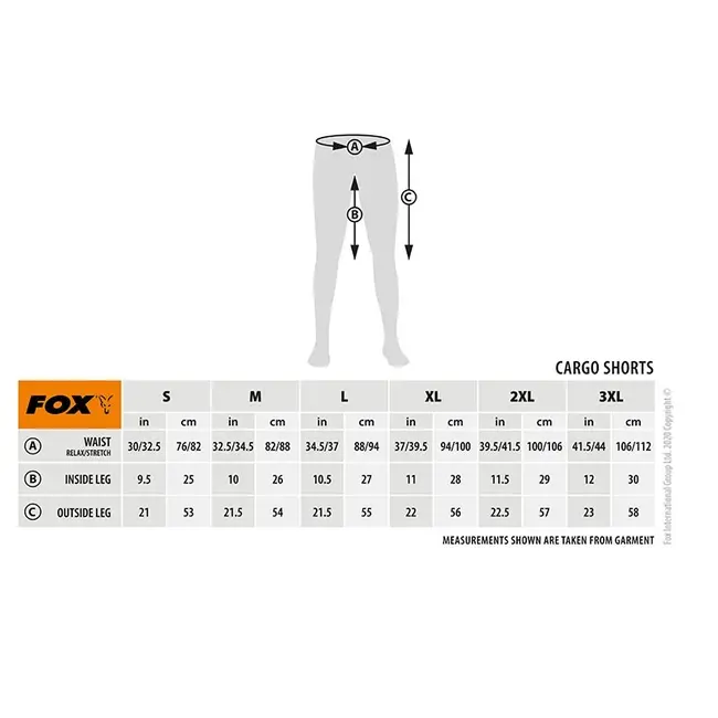 Pantaloni Scurti Fox Camo Cargo Shorts