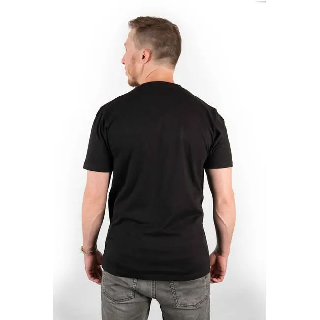 Tricou Fox Black/Camo Chest Print T-Shirt