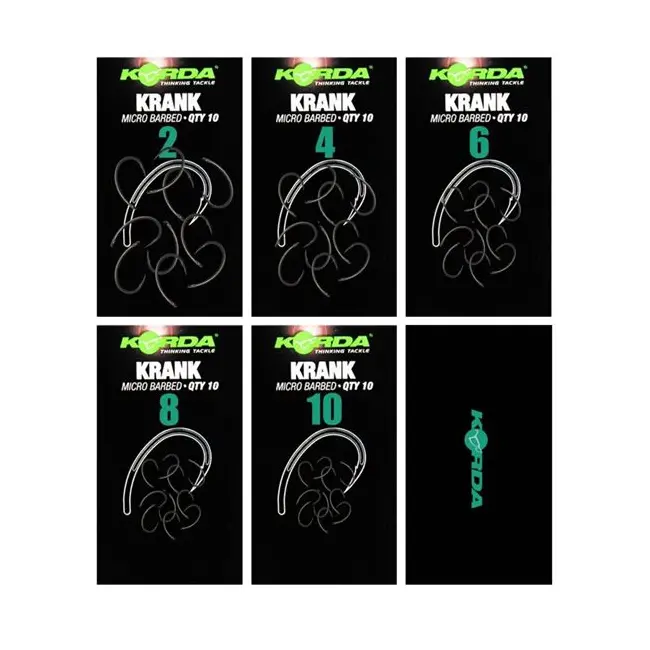 Carlige Korda Krank, 10buc/plic