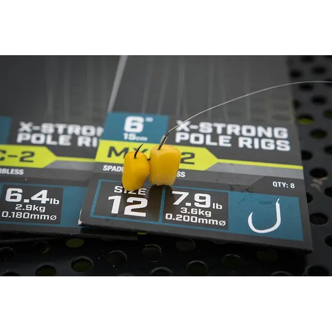 Riguri Matrix MXC-2 Barbless X-Strong Pole Rig, 15cm, 8buc/plic