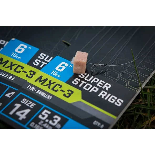 Riguri Matrix MXC-3 Barbless Super Stop Rigs, 15cm, 8buc/plic