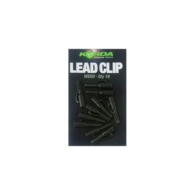 Clips Plumb Pierdut Korda Lead Clip Weed, 10buc/plic