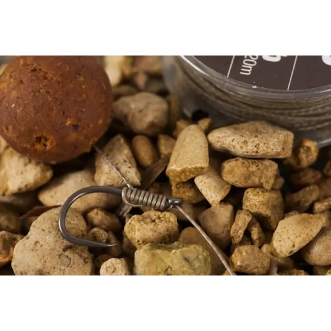 Fir Textil Korda N-Trap Semi Stiff, Gravel Brown, 20m