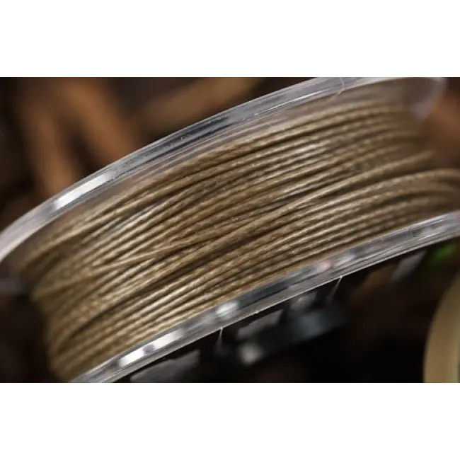 Fir Textil Korda N-Trap Semi Stiff, Gravel Brown, 20m