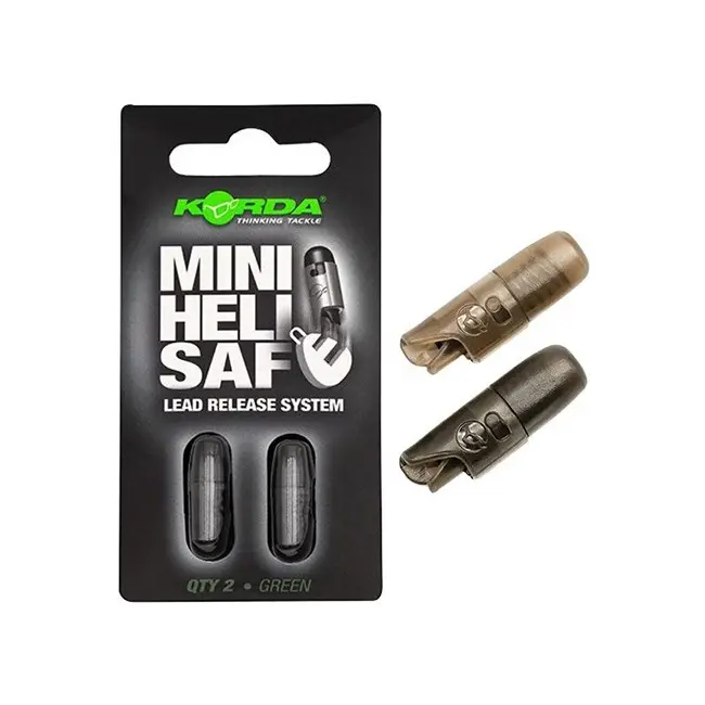 Sistem Clips Korda Plumb Pierdut Heli Safe Lead Release Verde, 2buc/blister