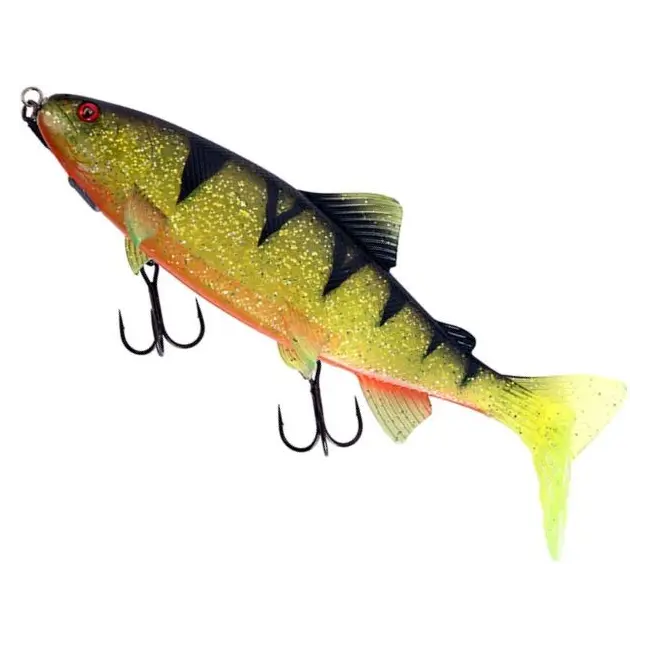 Swimbait Fox Rage Realistic Replicant Trout Shallow, UV Perch, 23cm, 130g