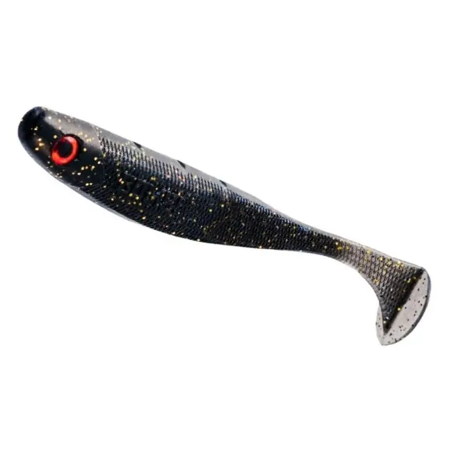 Shad Delphin BOMB Rippa, Nero, 10cm, 5buc/plic