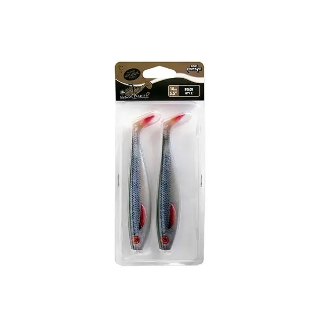 Shad FOX Rage Pro Shad, Super Natural Roach, 14cm, 2buc/blister