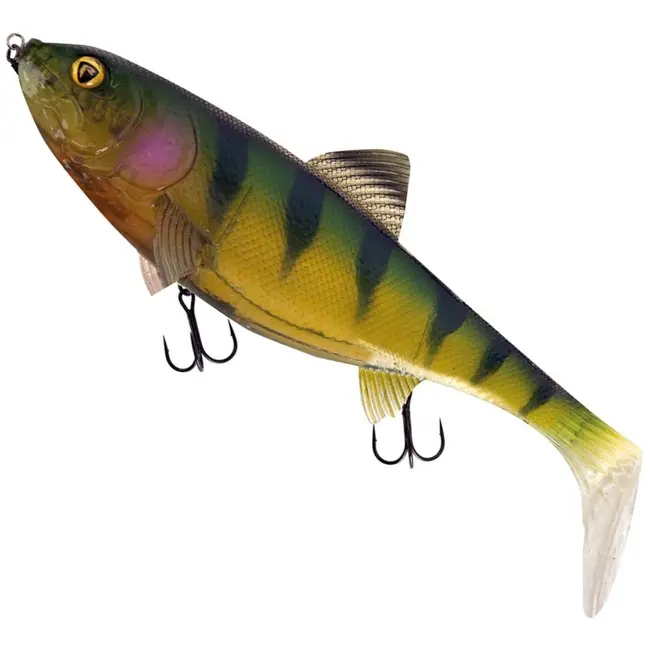 Swimbait FOX Rage Replicant Giant, UV Stickleback, 27cm, 218g