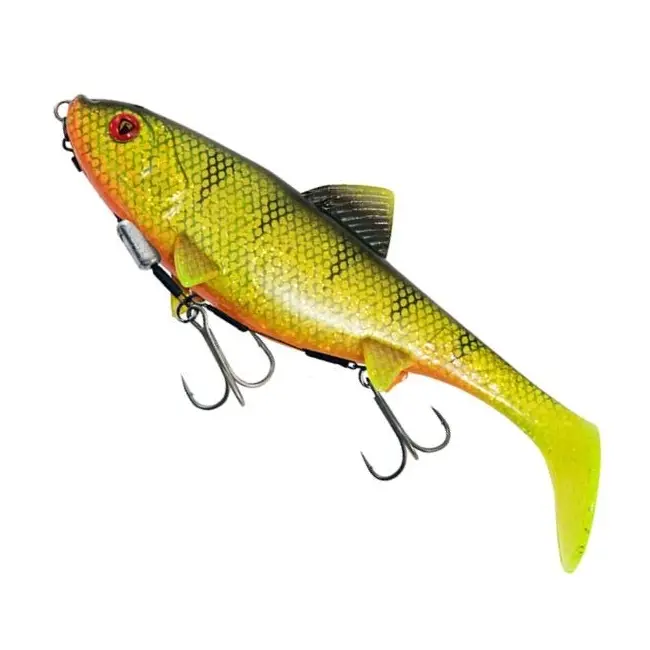 Swimbait Fox Rage Replicant Shallow Legend Colors, UV Natural Perch, 23cm, 125g