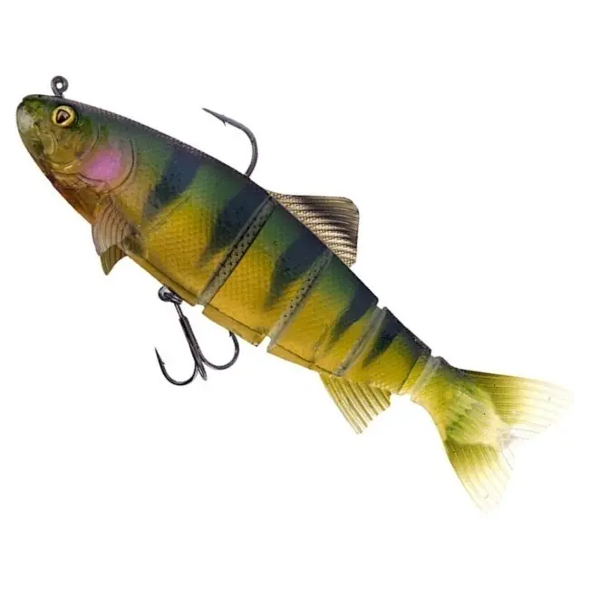 Swimbait FOX Rage Replicant Trout Jointed Shallow, UV Stickleback, 23cm, 158g