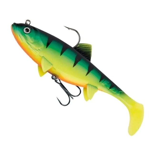 Swimbait FOX Rage Replicant Wobble, UV Fire Tiger, 23cm, 115g, 1buc/blister