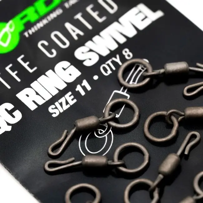 Vartej cu Agrafa Rapida si Anou Korda PTFE QC Ring, 8buc/plic