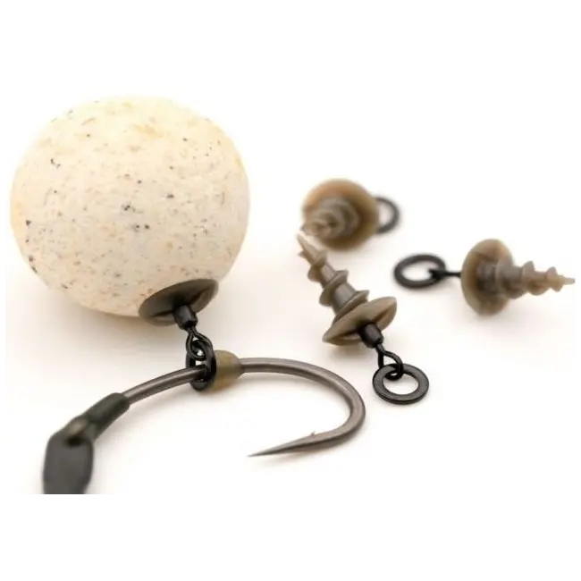 Vartej cu Surub Korda Micro Ring Bait Medium, 5buc/plic