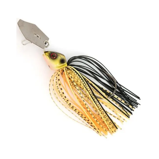 Chatterbait Fox Rage Bladed Jigs, Black & Gold, 21g