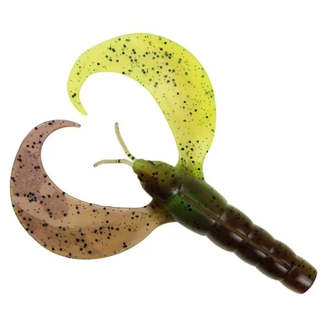 Creatura Fox Rage Mini Craw, UV Green Pumpkin, 6cm