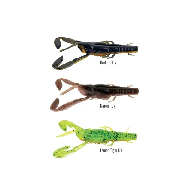 Kit Shad Fox Rage Critter UV Mixed Colour, 7cm, 3buc/plic