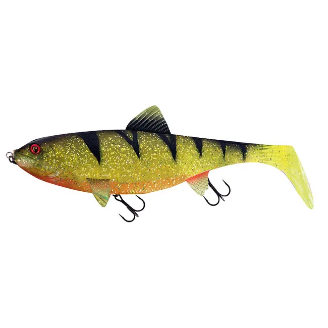 Swimbait Fox Rage Giant Replicant, Perch UV, 35cm, 443g