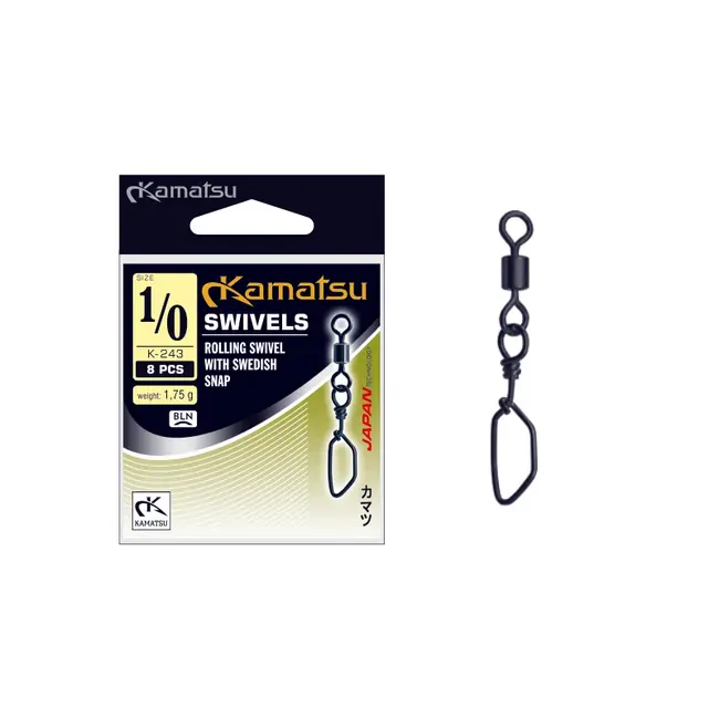 Agrafa Swedish Snap cu Vartej Kamatsu K-243