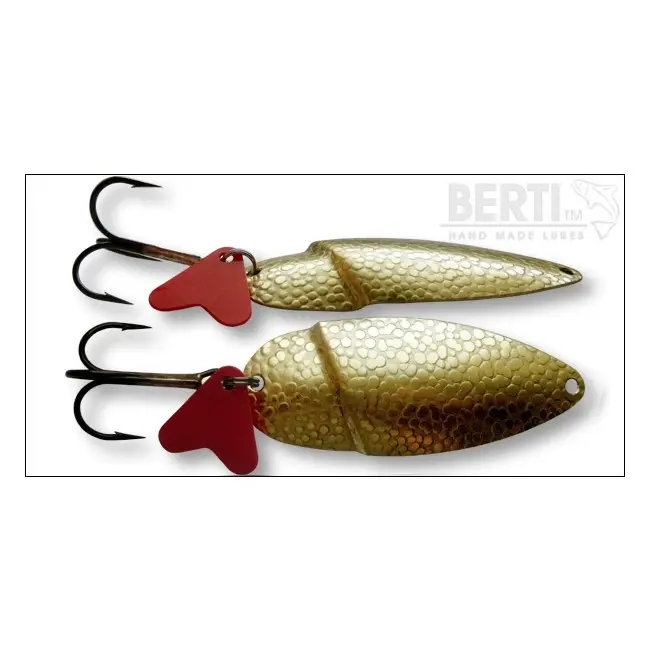 Lingura Oscilanta Bertilure Doli XXL Gold Amprenta Patrate 7.8cm 13g