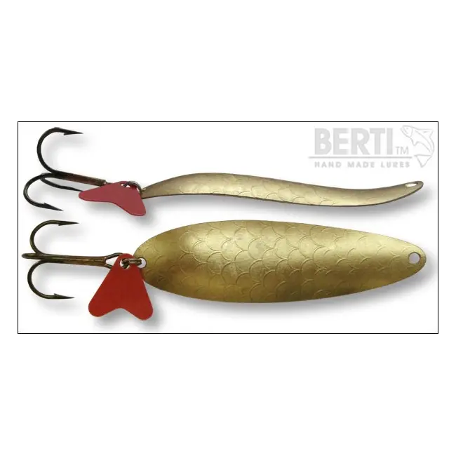 Lingura Oscilanta Bertilure ES Gigant Amprenta Solzi Culoare Gold 14 Grame