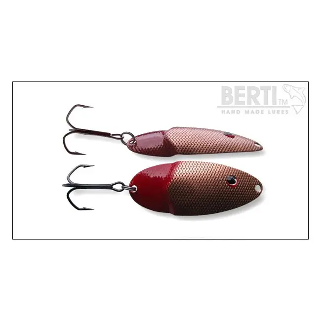 Lingura Oscilanta Bertilure Lucky Redtail Nr.1 Cupru Amprenta Patrate 6cm 7g