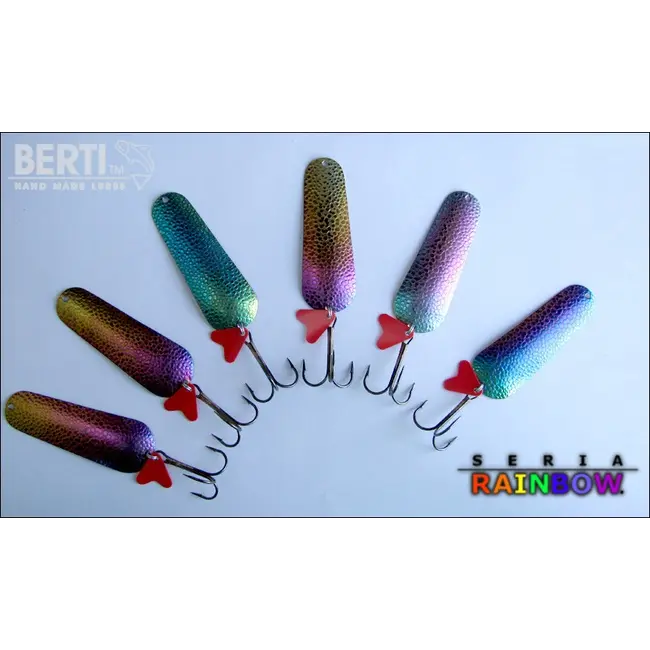 Lingura Oscilanta Bertilure Piscot Gigant Amprenta Drg.Skin Culoare Rainbow 17 Grame