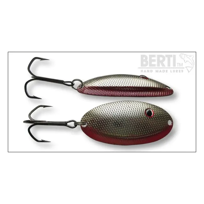 Lingura Oscilanta Bertilure Semiluna Amprenta Patrate Culoare Nickel 8 Grame