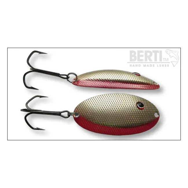 Lingura Oscilanta Bertilure Semiluna Amprenta Patrate Culoare Silver 8 Grame