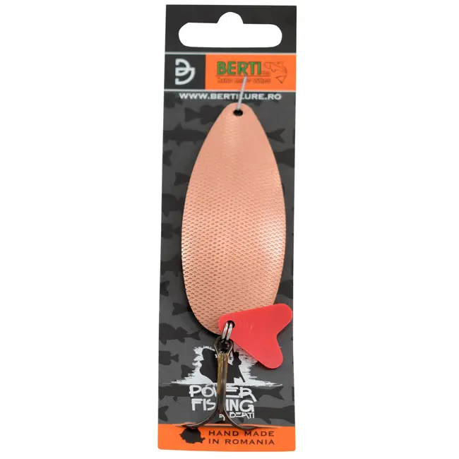 Lingurita Oscilanta Berti Para XXL Amprenta Patrate, Cooper, 78mm, 13g