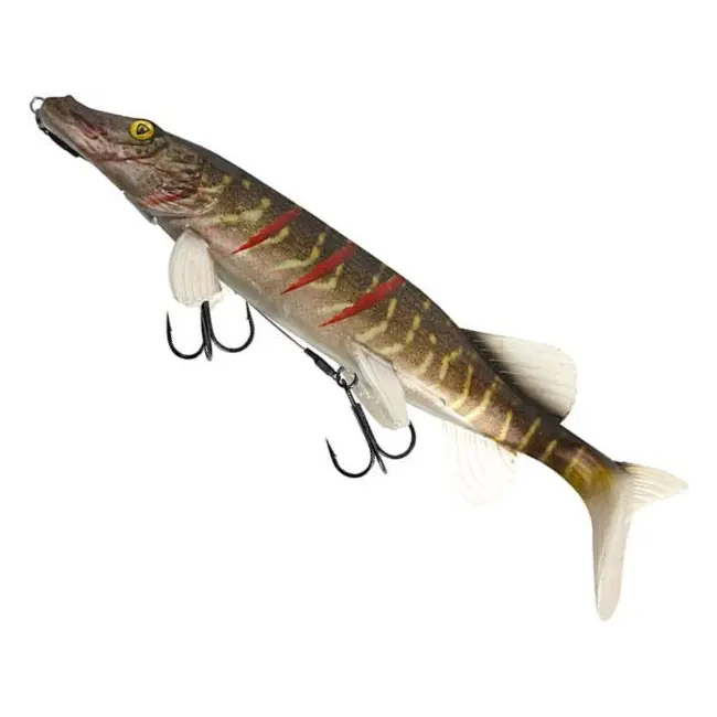 Swimbait Fox Rage Realistic Replicant Pike Shallow, Supernatural Wounded Pike, 20cm