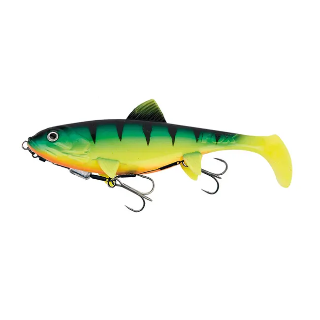 Swimbait Fox Rage Replicant Shallow Legend Colors, UV Firetiger, 23cm, 125g