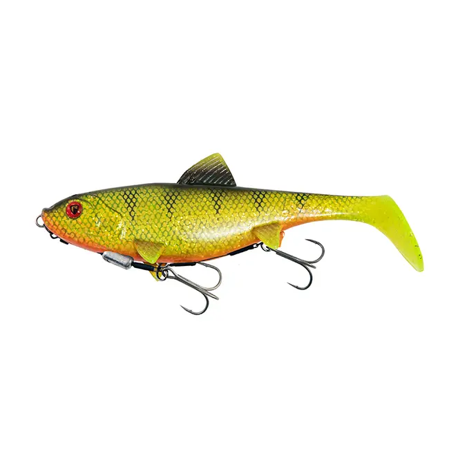 Swimbait Fox Rage Replicant Shallow Legend Colors, UV Natural Perch, 18cm, 65g