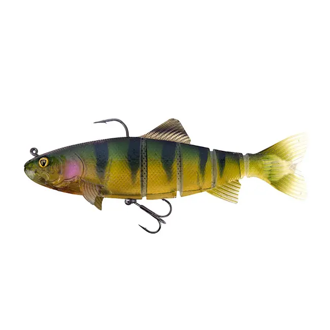 Swimbait FOX Rage Replicant Jointed, UV Stickleback, 18cm, 80g
