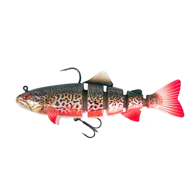 Swimbait Fox Rage Replicant Trout, Supernatural Tiger Trout, 18cm, 110g