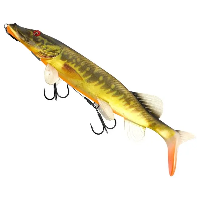Swimbait FOX Rage Replicant Giant, Supernatural Hot Pike, 32cm, 240g