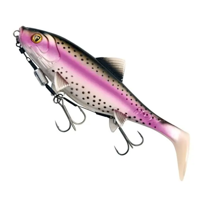 Swimbait Fox Rage Replicant Shallow Legend Colors, UV Original Rainbow Trout, 18cm, 65g