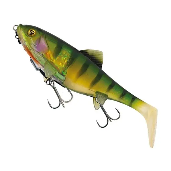 Swimbait Fox Rage Replicant Shallow Legend Colors, UV Stickleback, 23cm, 125g